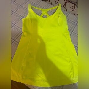 lululemon athletica Neon Yellow Camisole